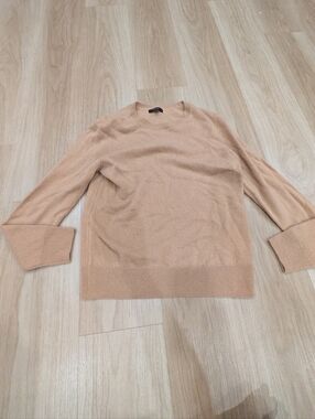 Quince Cashmere Tan Sweater Size S